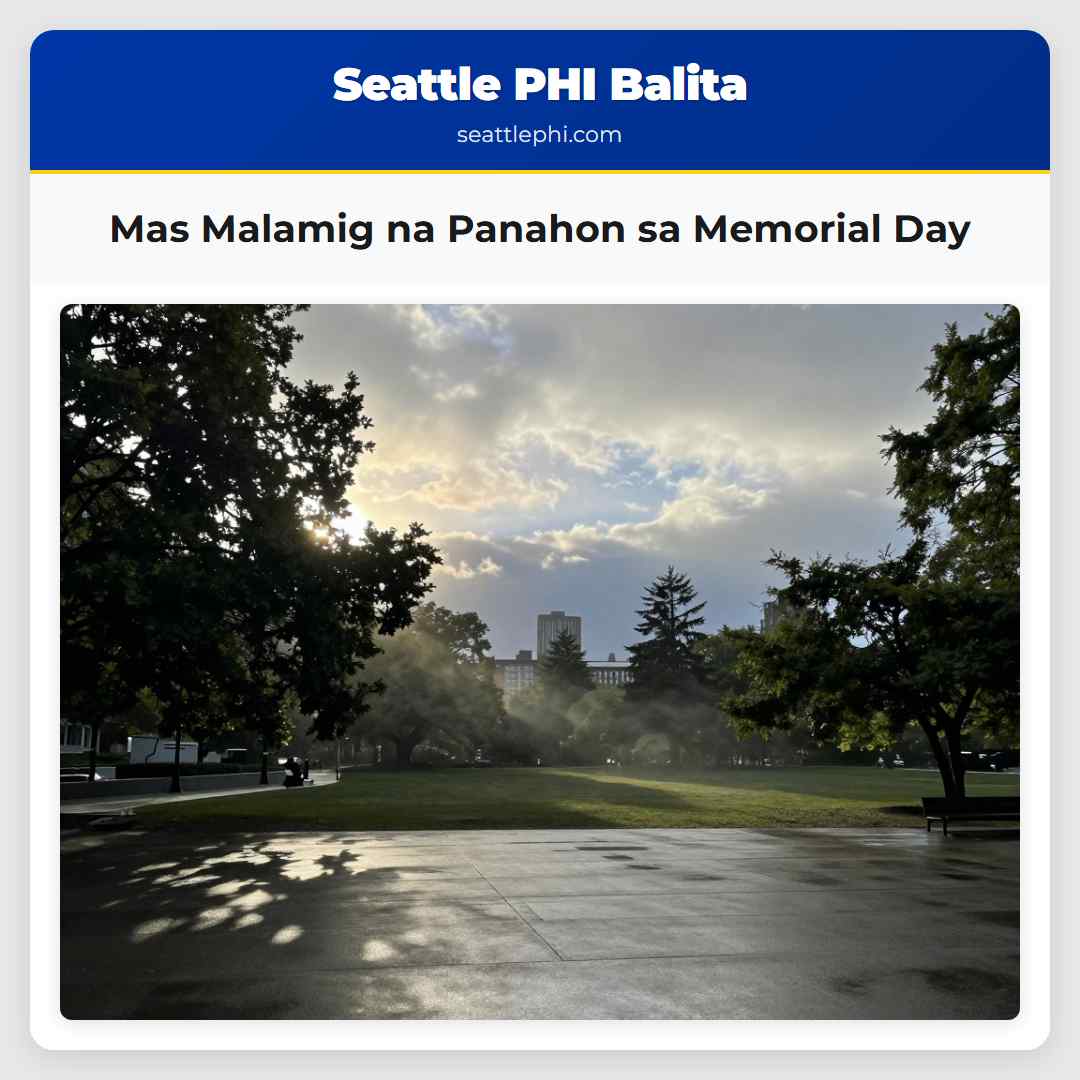 Mas Malamig na Panahon sa Memorial Day