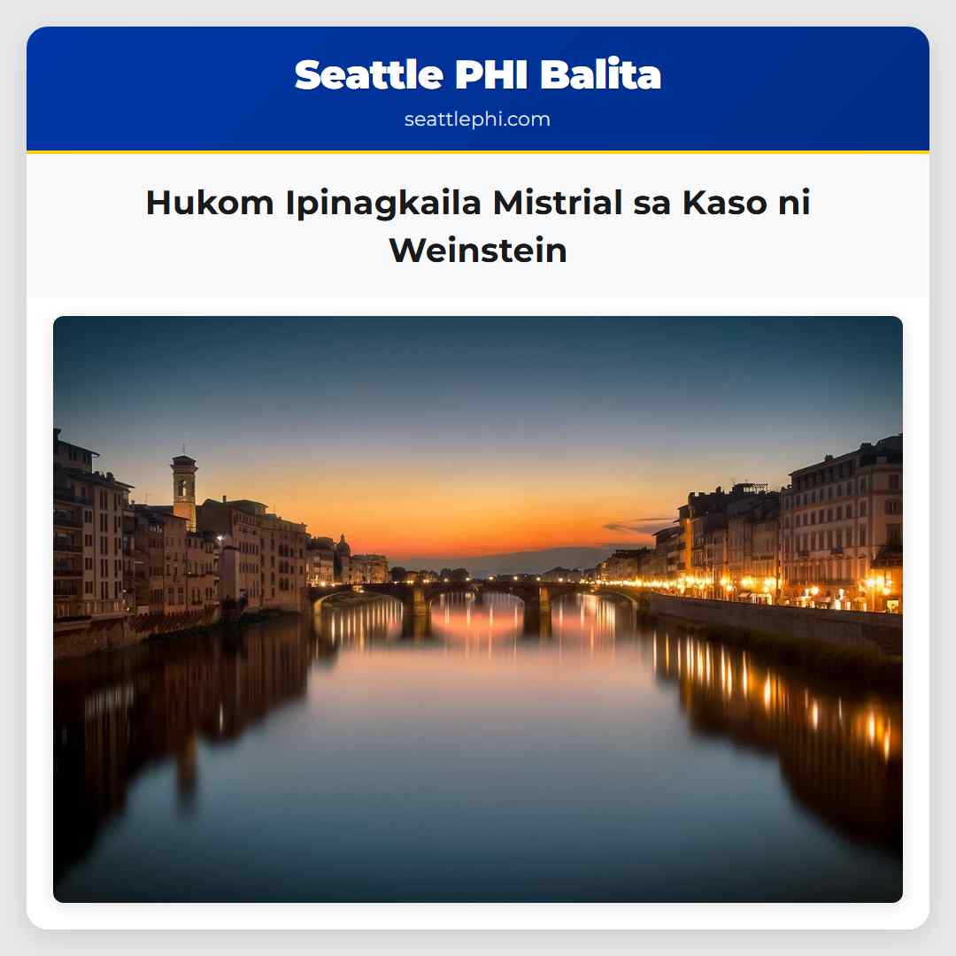 Hukom Ipinagkaila Mistrial sa Kaso ni Weinstein