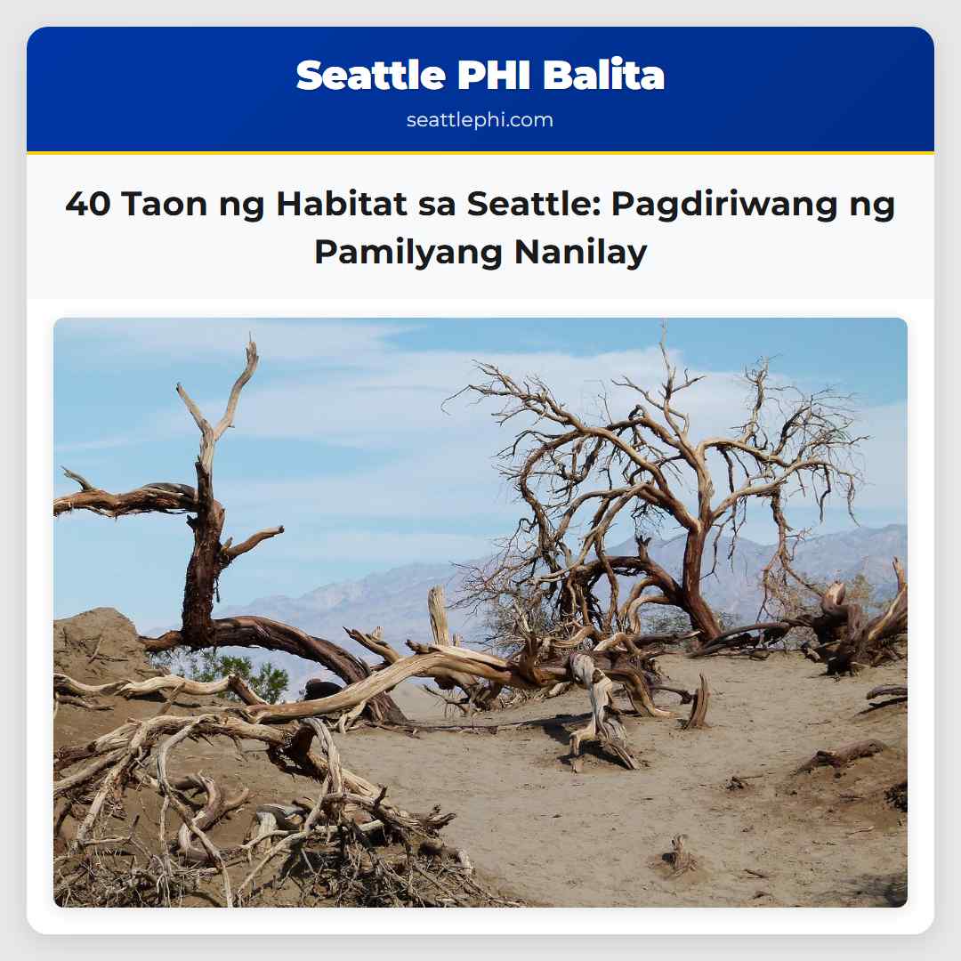 40 Taon ng Habitat sa Seattle Pagdiriwang ng Pamilyang Nanilay