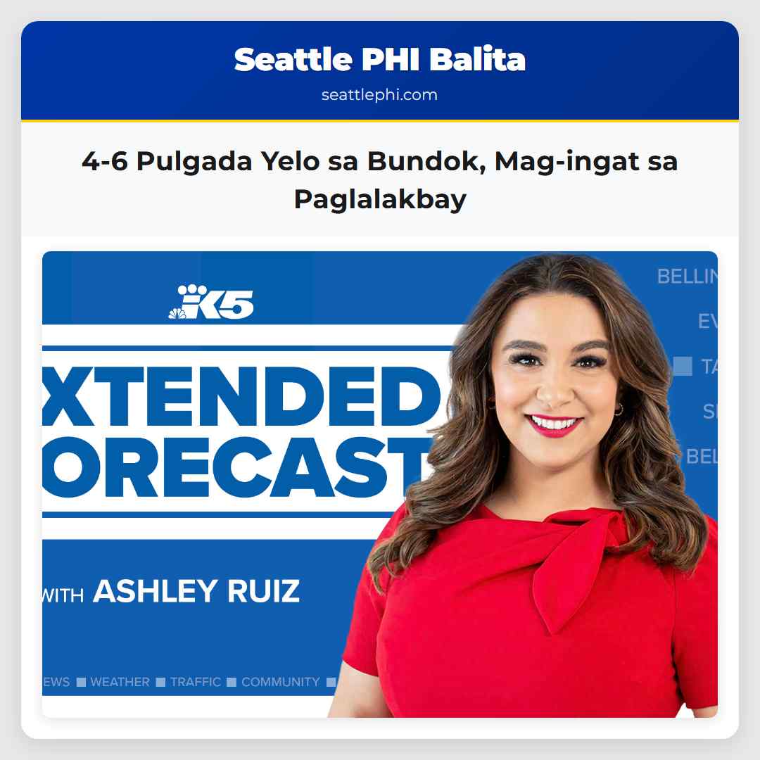 4-6 Pulgada Yelo sa Bundok Mag-ingat sa Paglalakbay