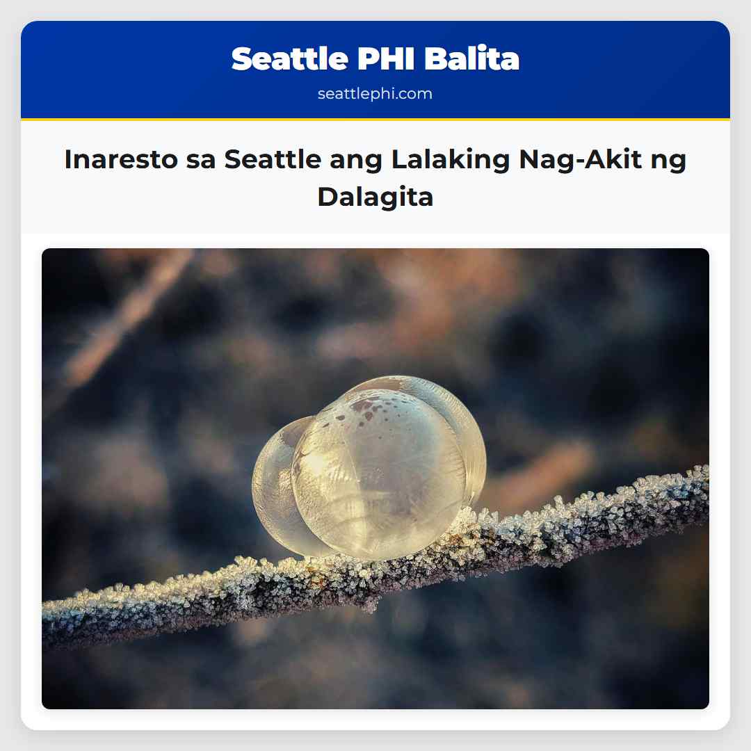 Inaresto sa Seattle ang Lalaking Nag-Akit ng