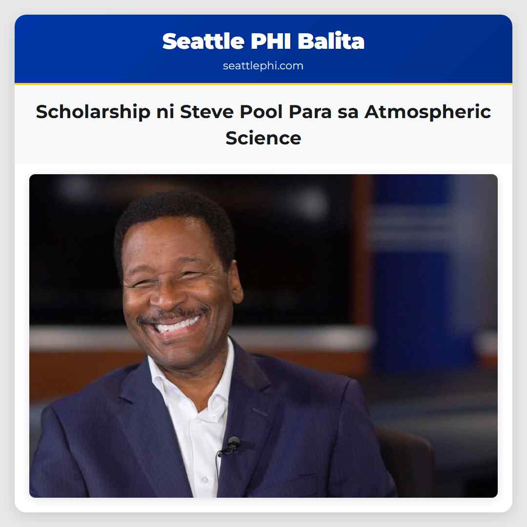 Scholarship ni Steve Pool Para sa Atmospheric Science