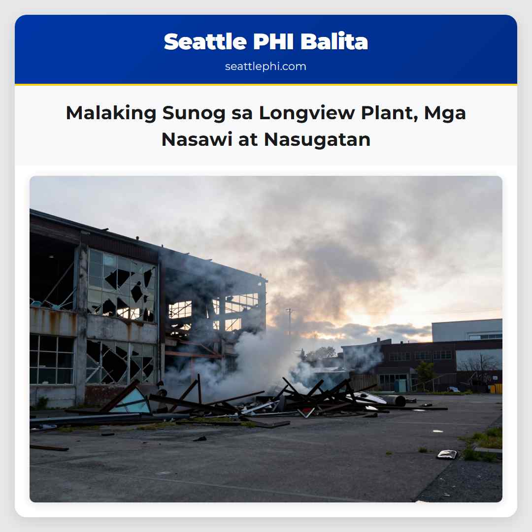 Malaking Sunog sa Longview Plant, Mga Nasawi at