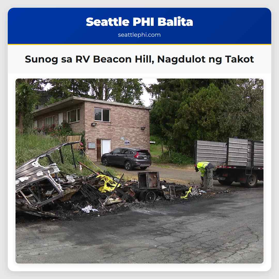 Sunog sa RV Beacon Hill Nagdulot ng Takot
