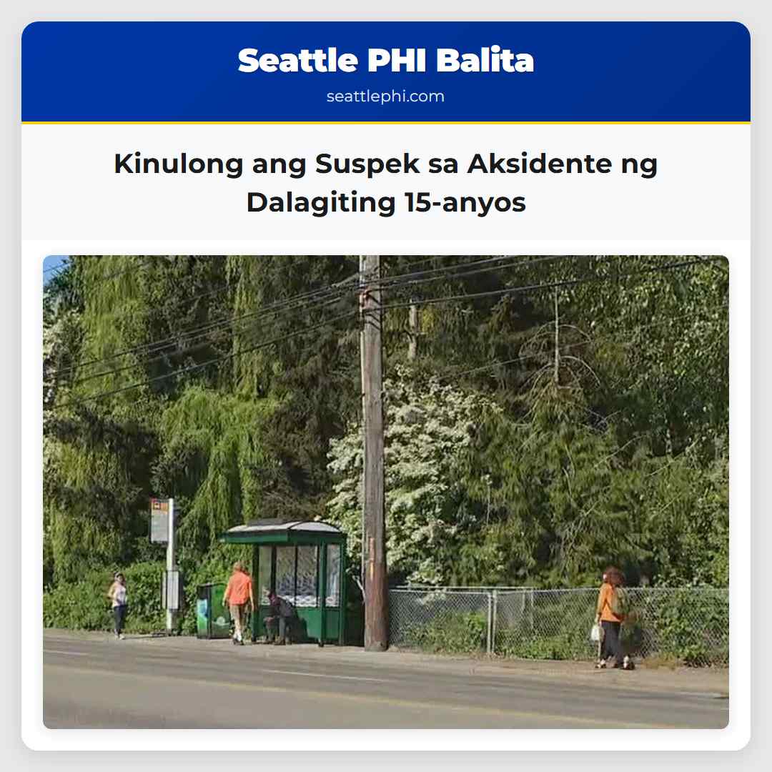 Kinulong ang Suspek sa Aksidente ng Dalagiting 15-anyos