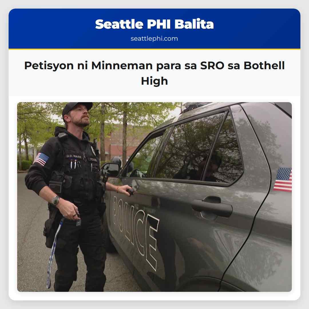 Petisyon ni Minneman para sa SRO sa Bothell High
