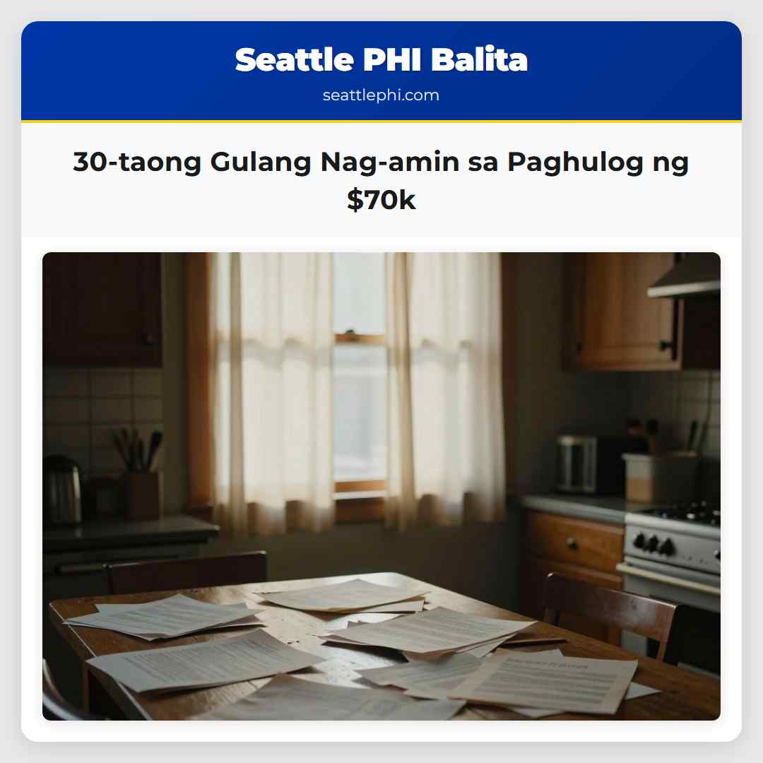 30-taong Gulang Nag-amin sa Paghulog ng $70k