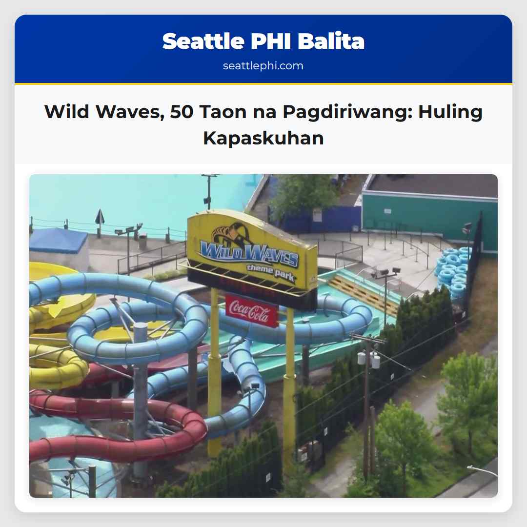 Wild Waves 50 Taon na Pagdiriwang Huling Kapaskuhan