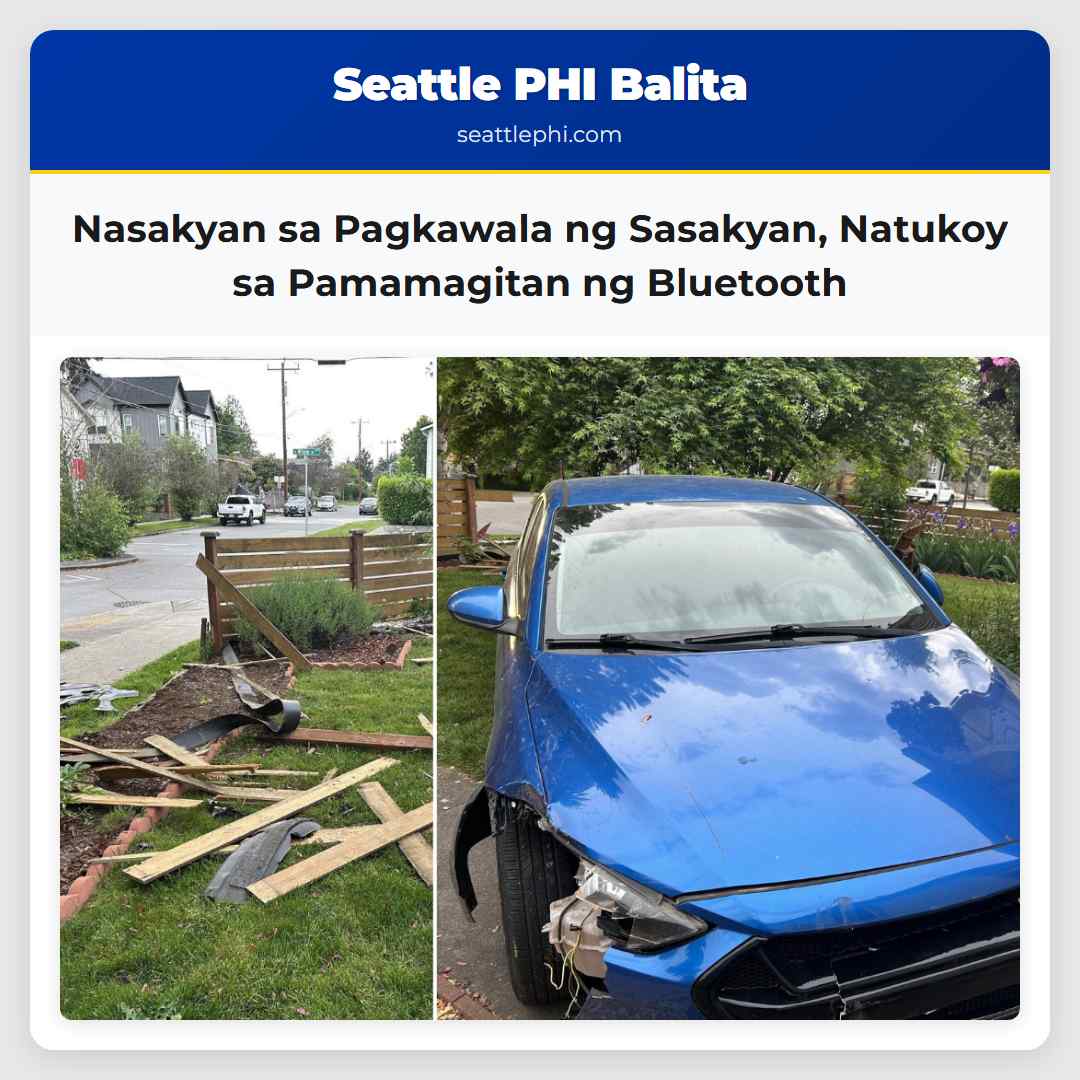 Nasakyan sa Pagkawala ng Sasakyan Natukoy sa Pamamagitan ng Bluetooth