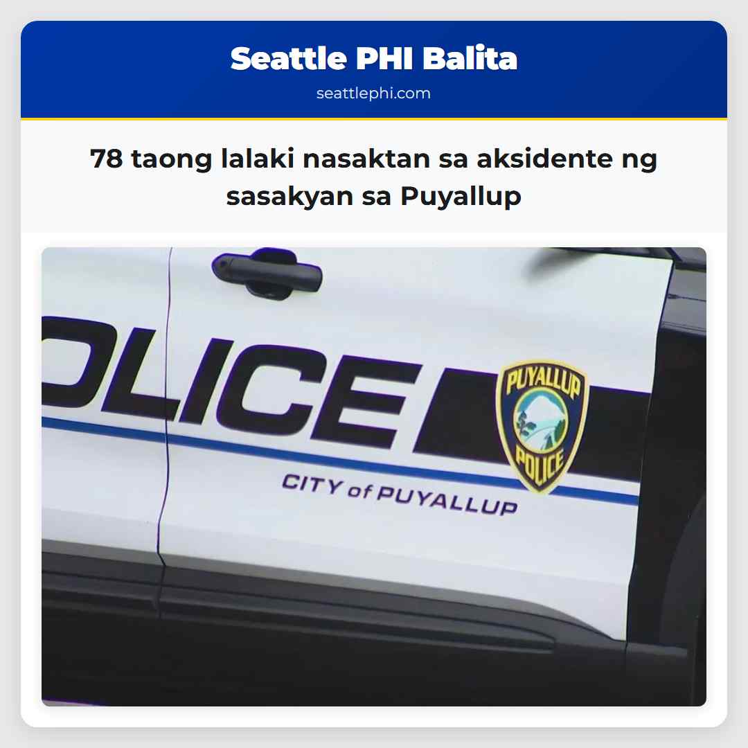 78 taong lalaki nasaktan sa aksidente ng sasakyan