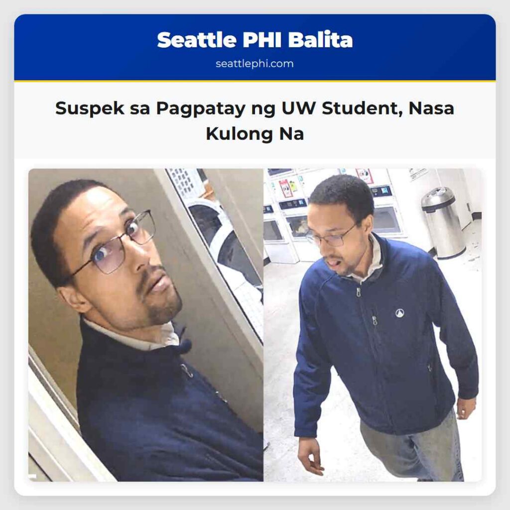 Suspek sa Pagpatay ng UW Student, Nasa Kulong Na