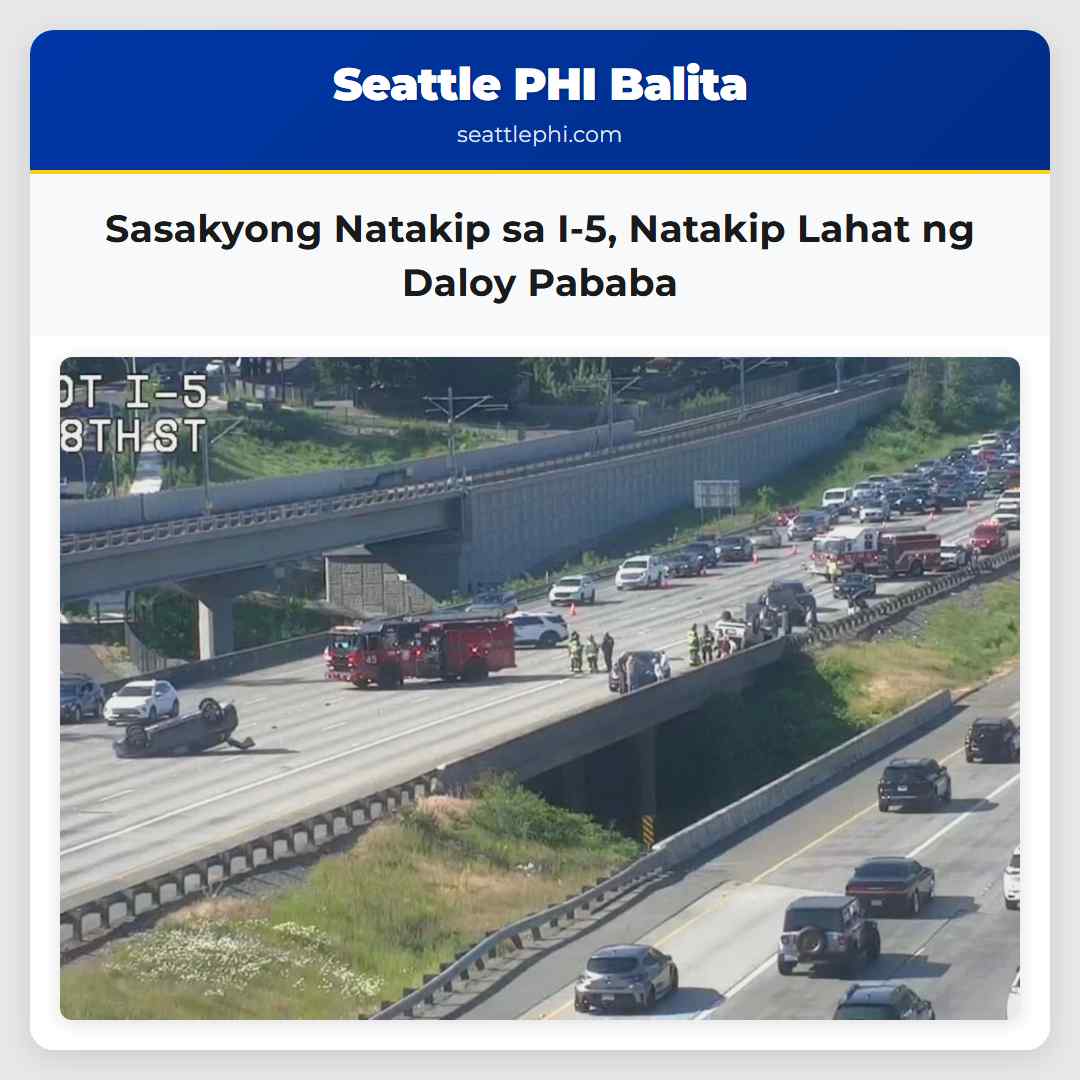Sasakyong Natakip sa I-5 Natakip Lahat ng Daloy Pababa