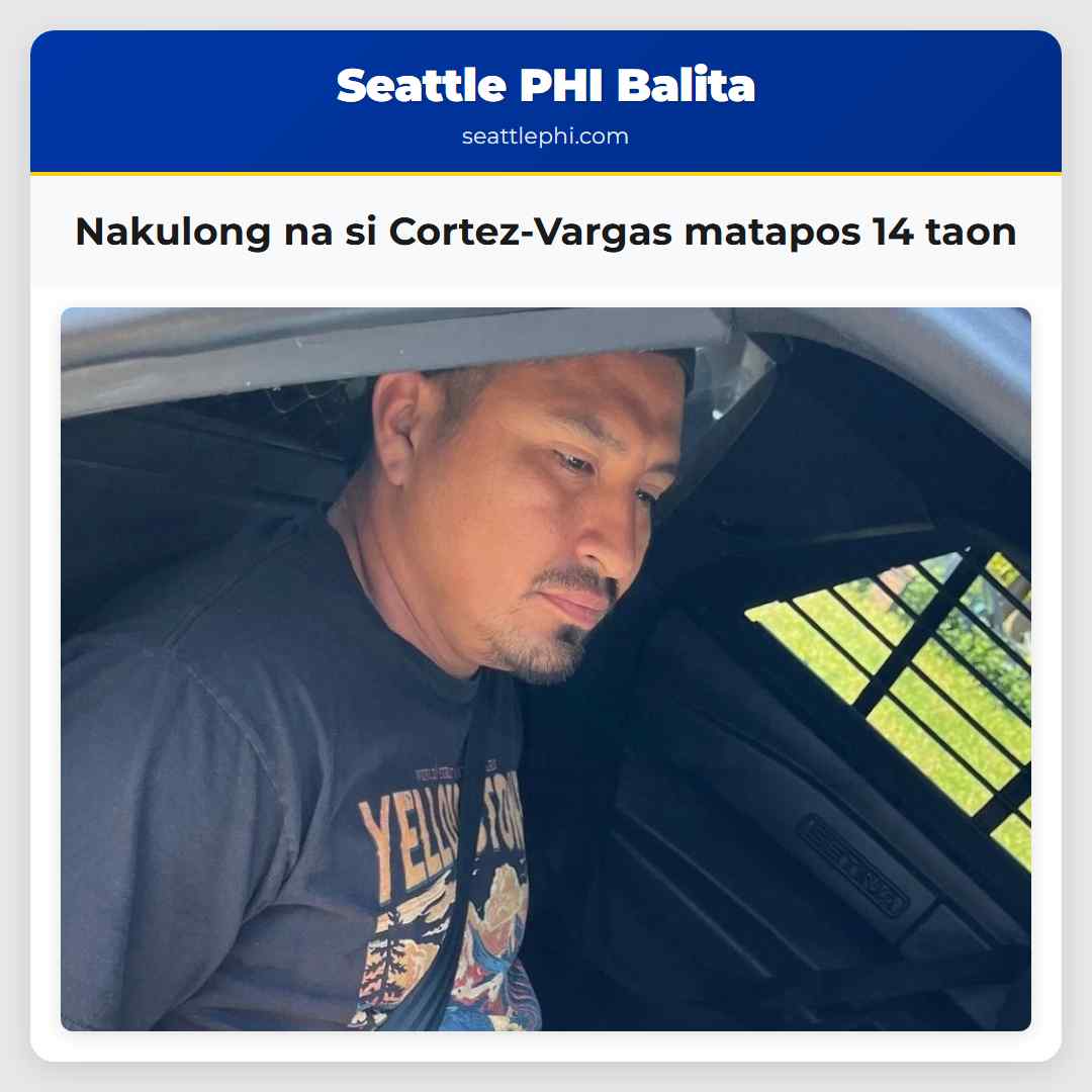 Nakulong na si Cortez-Vargas matapos 14 taon