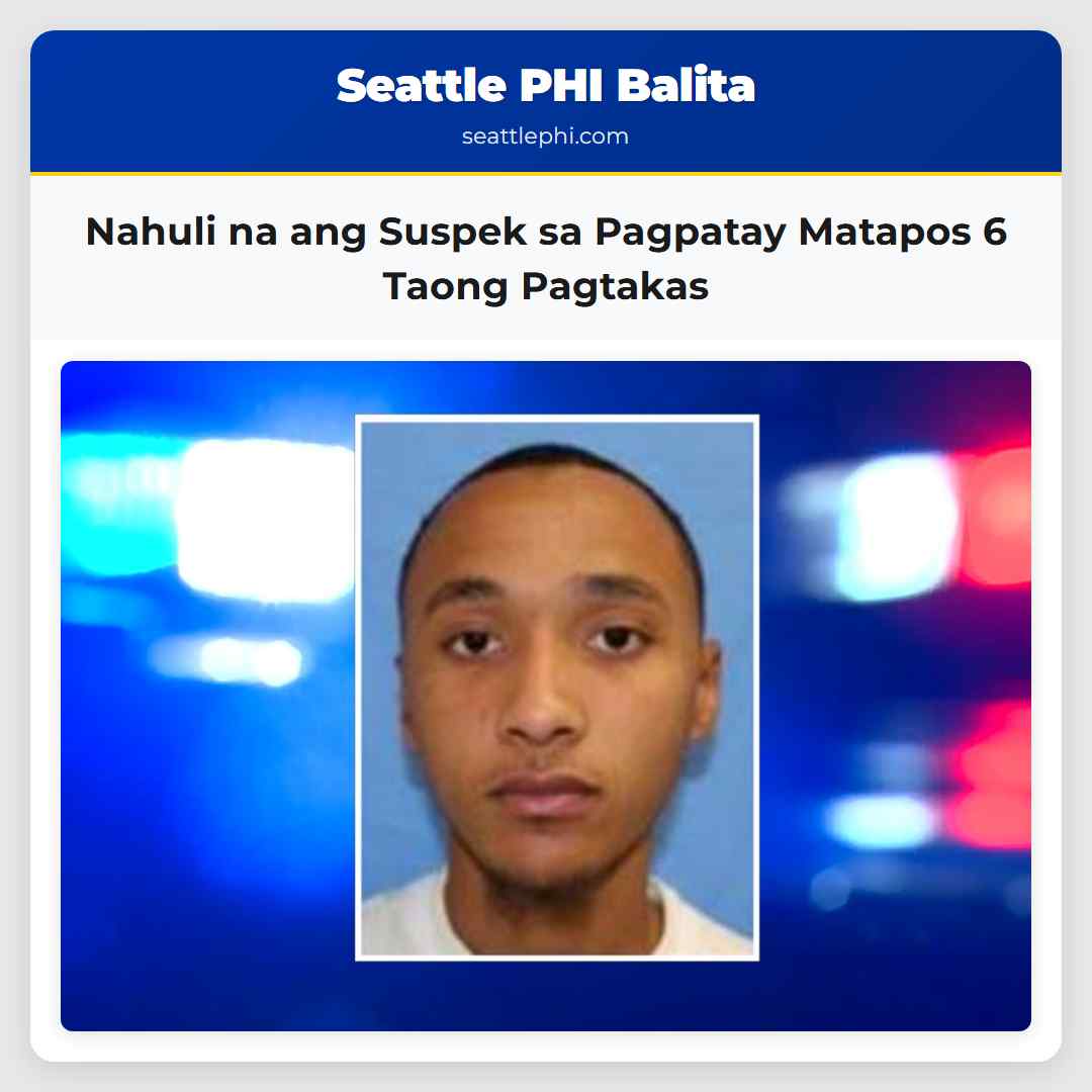 Nahuli na ang Suspek sa Pagpatay Matapos 6 Taong Pagtakas