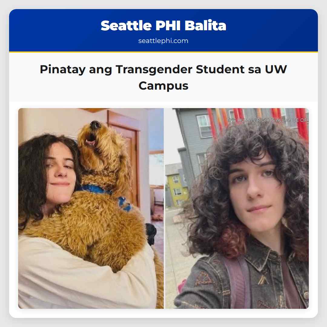 Pinatay ang Transgender Student sa UW Campus