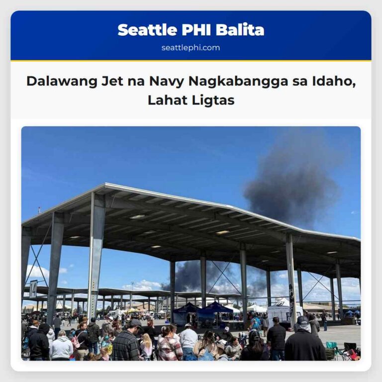 Dalawang Jet na Navy Nagkabangga sa Idaho Lahat Ligtas