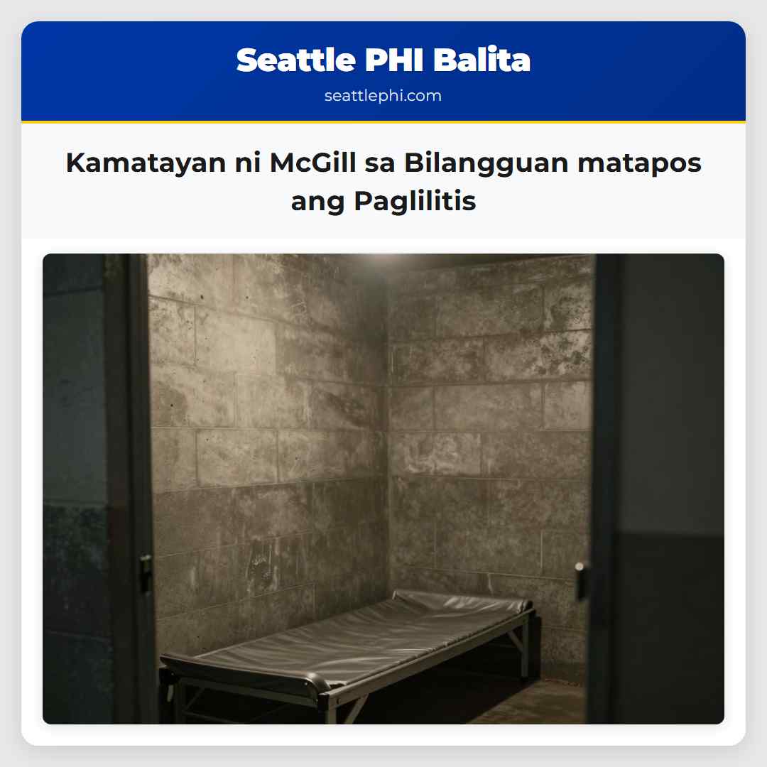 Kamatayan ni McGill sa Bilangguan matapos ang Paglilitis