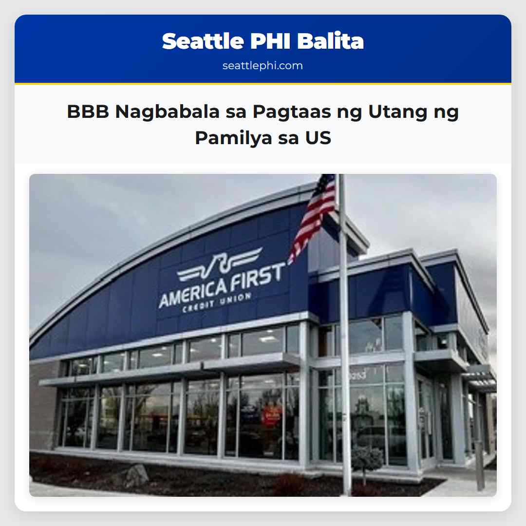 BBB Nagbabala sa Pagtaas ng Utang ng Pamilya sa US