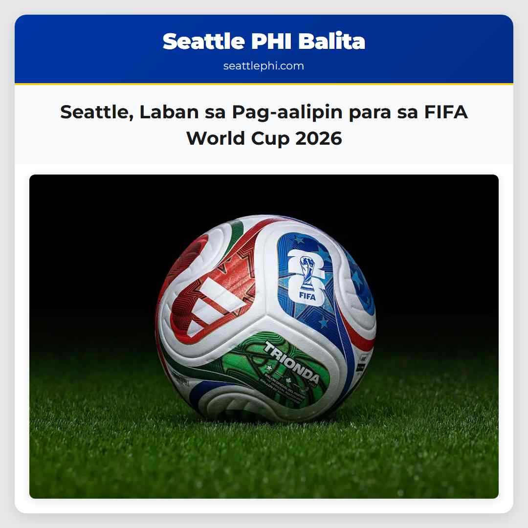 Seattle Laban sa Pag-aalipin para sa FIFA World Cup 2026