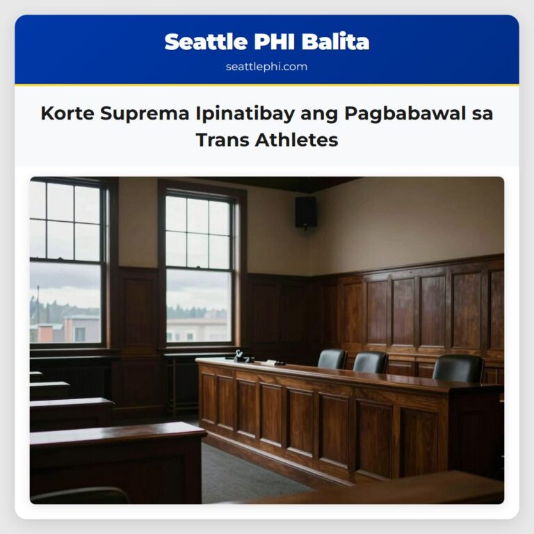 Korte Suprema Ipinatibay ang Pagbabawal sa Trans Athletes