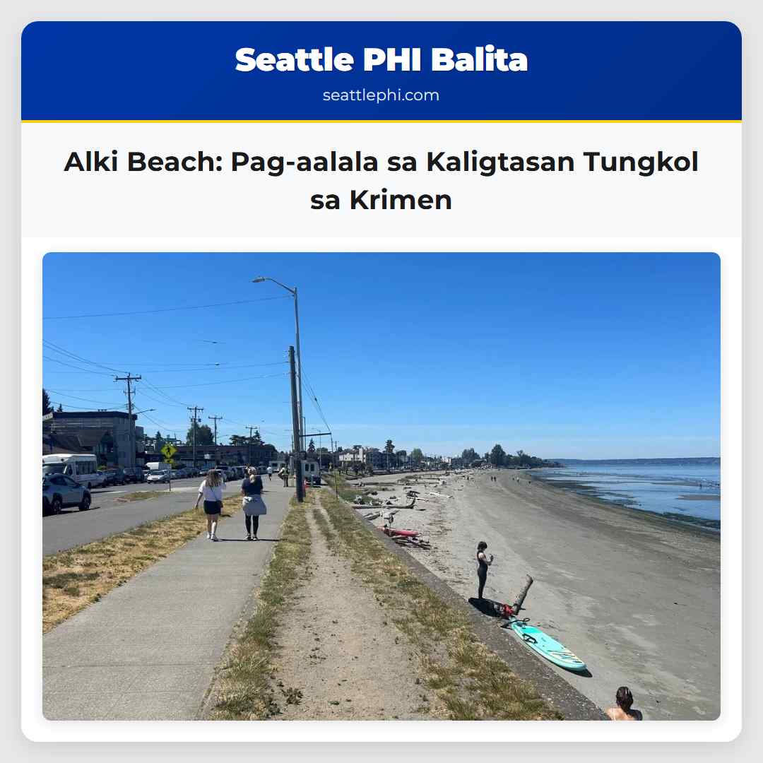 Alki Beach: Pag-aalala sa Kaligtasan Tungkol sa