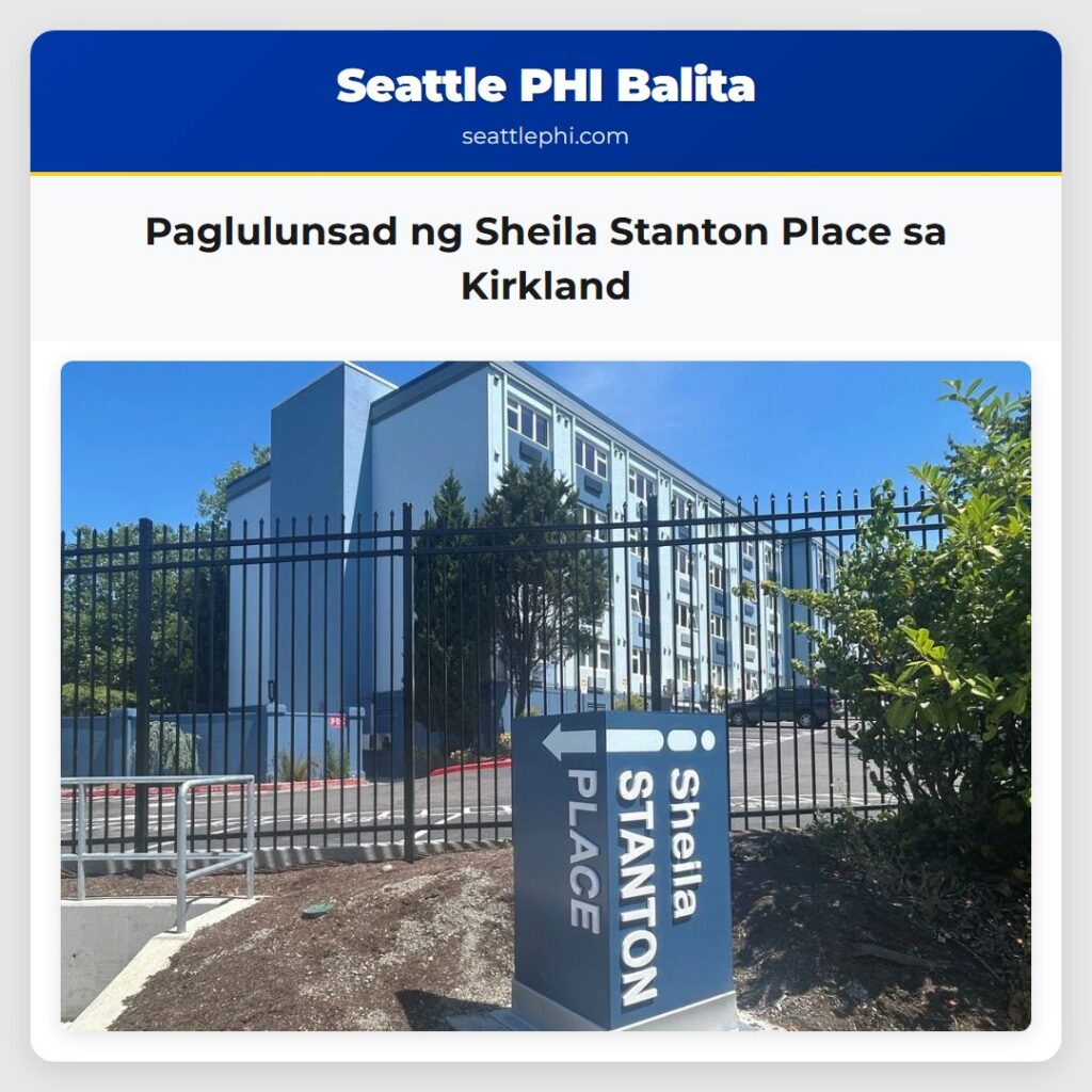 Paglulunsad ng Sheila Stanton Place sa Kirkland