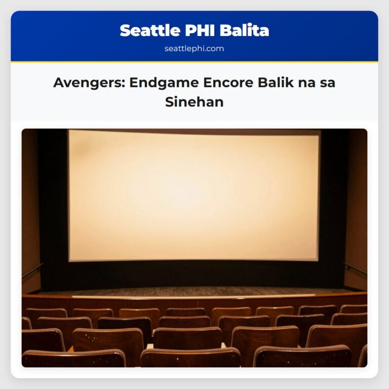 Avengers Endgame Encore Balik na sa Sinehan