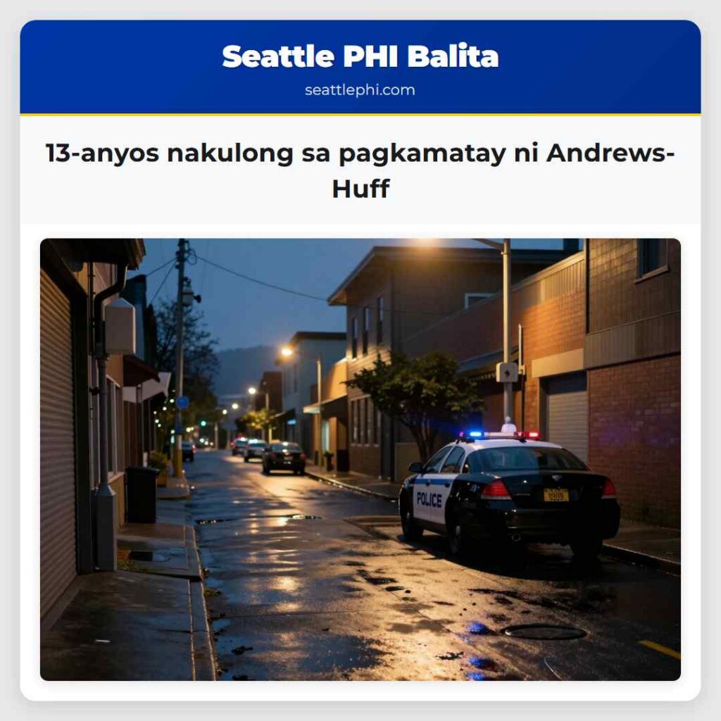 13-anyos nakulong sa pagkamatay ni Andrews-Huff
