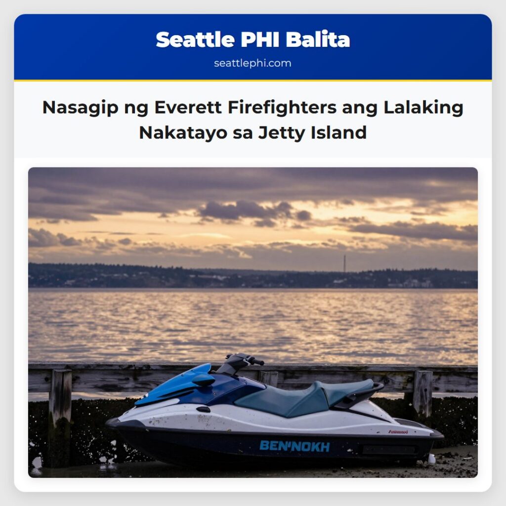 Nasagip ng Everett Firefighters ang Lalaking