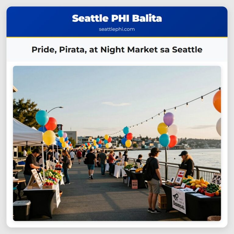 Pride Pirata at Night Market sa Seattle