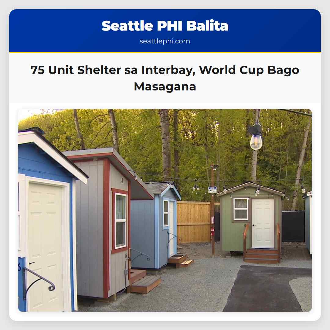 75 Unit Shelter sa Interbay, World Cup Bago