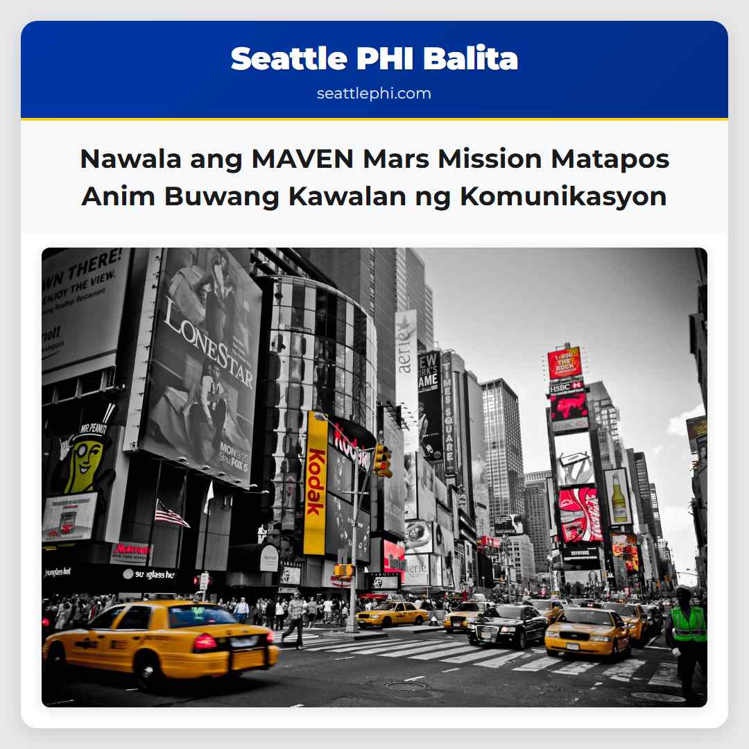 Nawala ang MAVEN Mars Mission Matapos Anim Buwang Kawalan ng Komunikasyon
