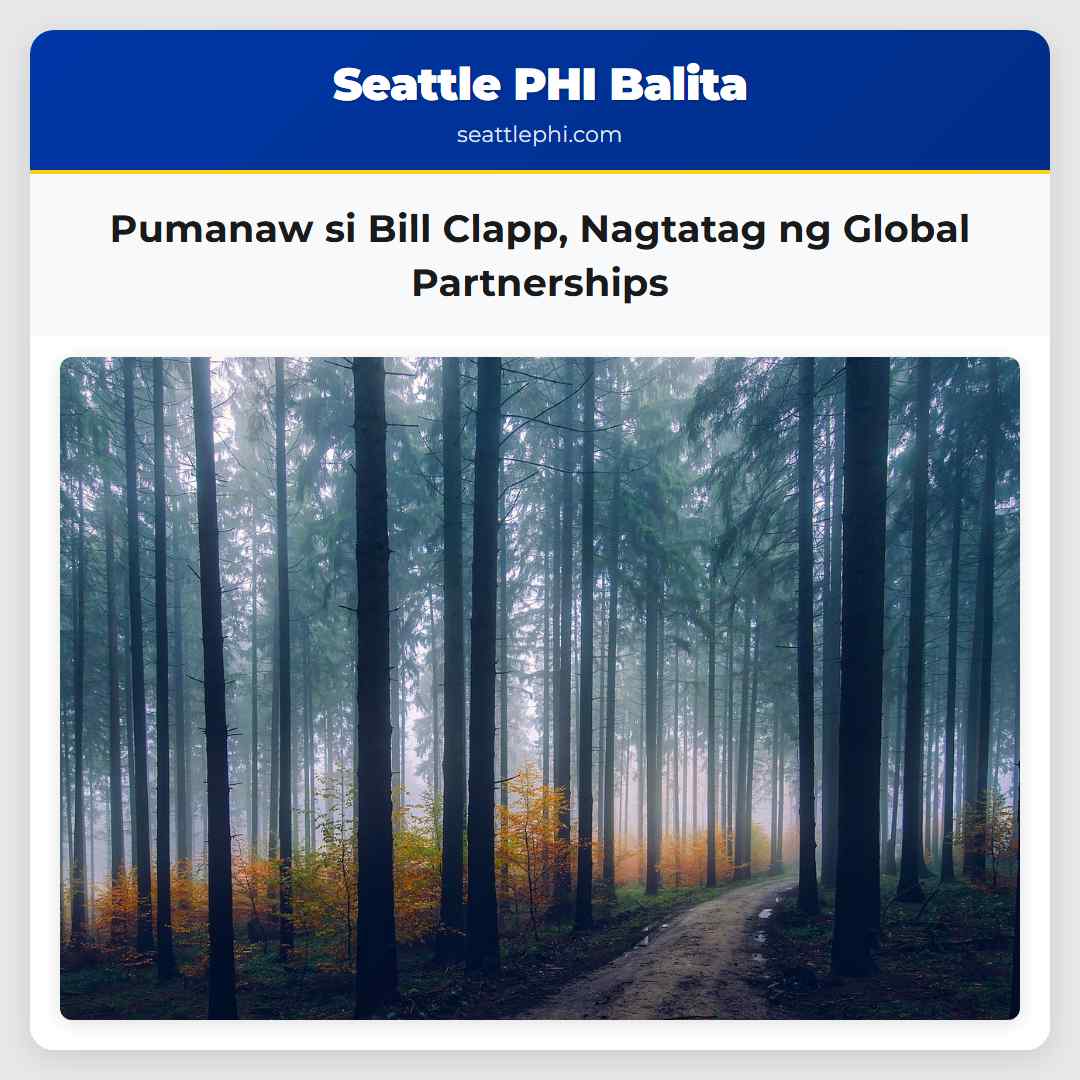 Pumanaw si Bill Clapp, Nagtatag ng Global