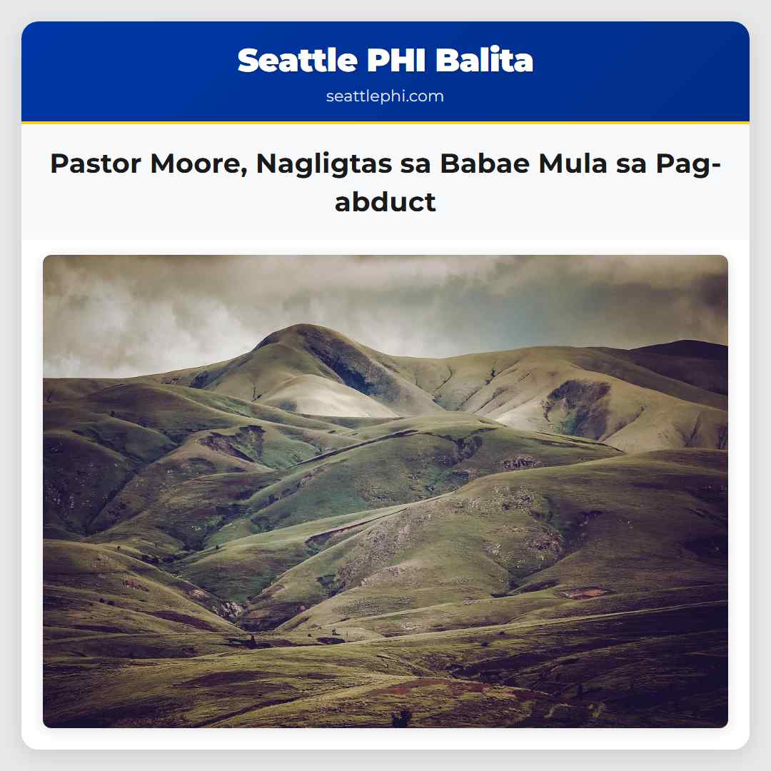 Pastor Moore Nagligtas sa Babae Mula sa Pag-abduct