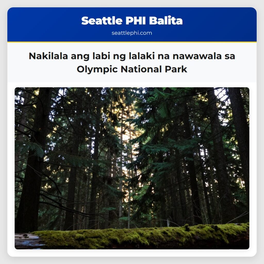 Nakilala ang labi ng lalaki na nawawala sa
