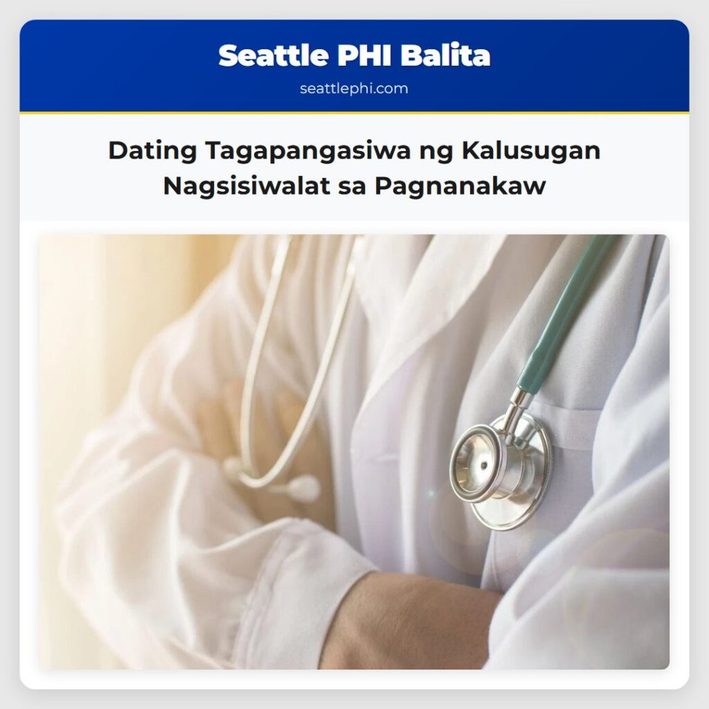 Dating Tagapangasiwa ng Kalusugan Nagsisiwalat sa