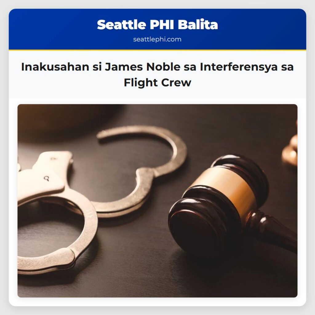 Inakusahan si James Noble sa Interferensya sa