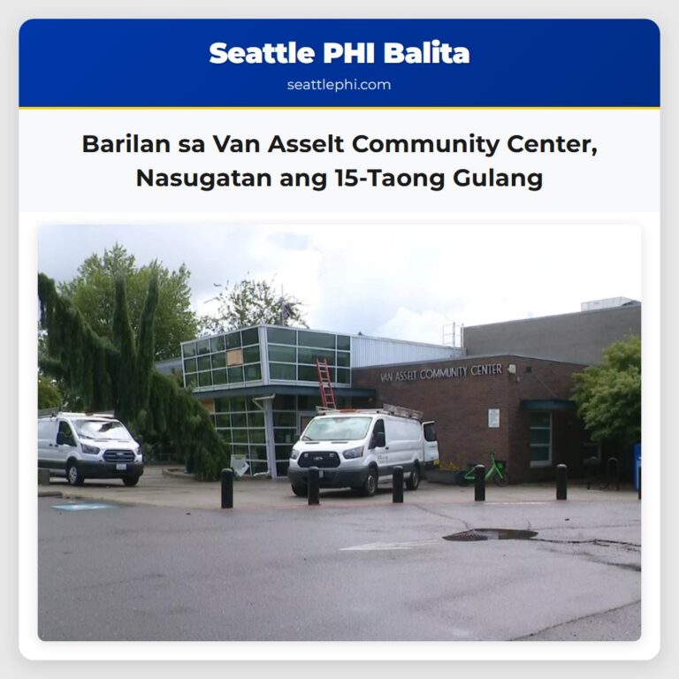 Barilan sa Van Asselt Community Center Nasugatan ang 15-Taong Gulang