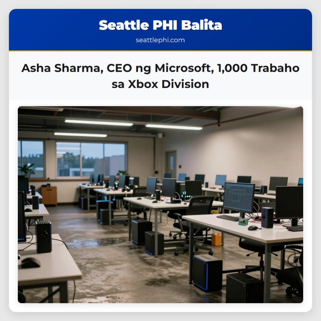 Asha Sharma, CEO ng Microsoft, 1,000 Trabaho sa