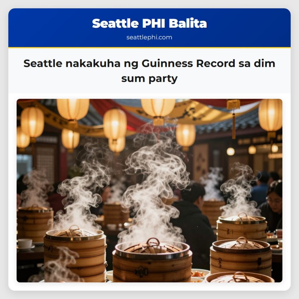 Seattle nakakuha ng Guinness Record sa dim sum