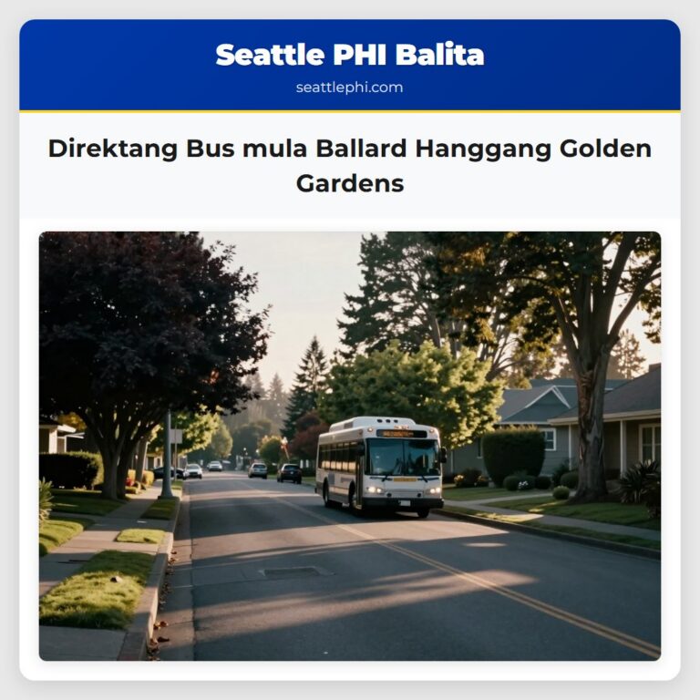 Direktang Bus mula Ballard Hanggang Golden Gardens