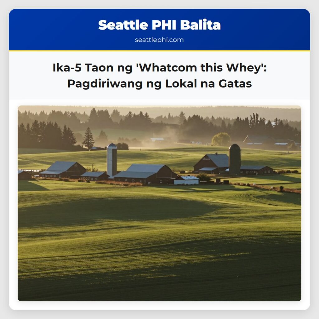 Ika-5 Taon ng 'Whatcom this Whey': Pagdiriwang ng