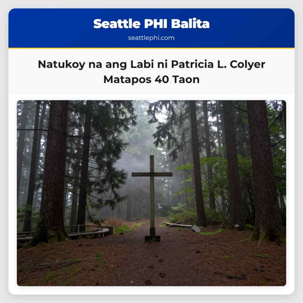 Natukoy na ang Labi ni Patricia L. Colyer Matapos
