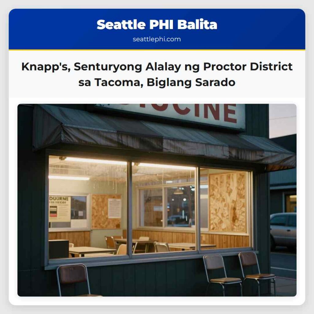 Knapp's, Senturyong Alalay ng Proctor District sa