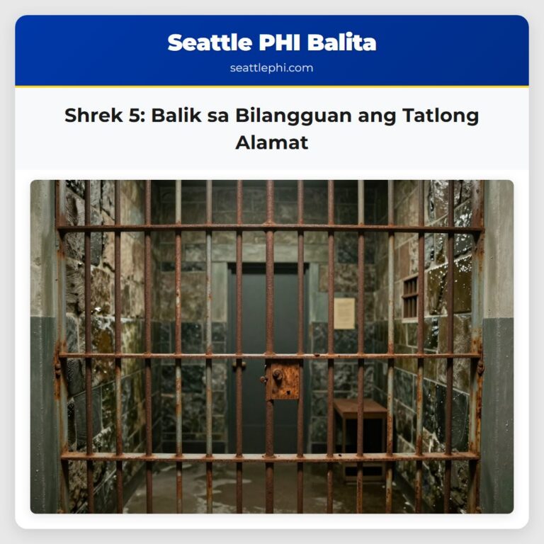 Shrek 5 Balik sa Bilangguan ang Tatlong Alamat