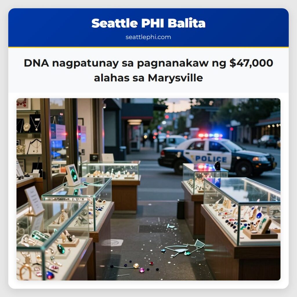DNA nagpatunay sa pagnanakaw ng $47,000 alahas sa