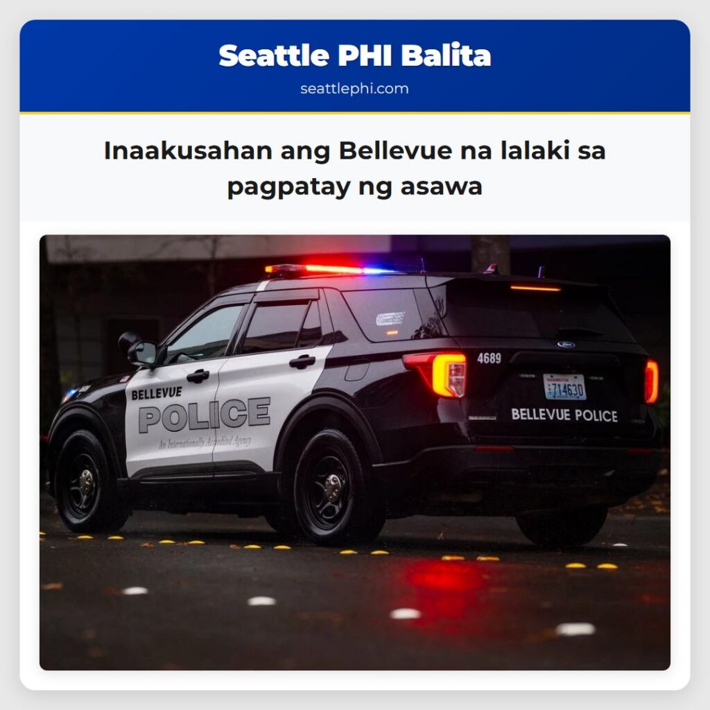 Inaakusahan ang Bellevue na lalaki sa pagpatay ng