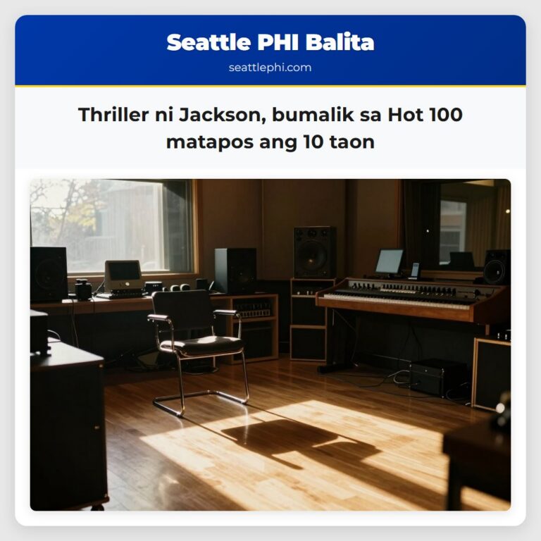 Thriller ni Jackson bumalik sa Hot 100 matapos ang 10 taon