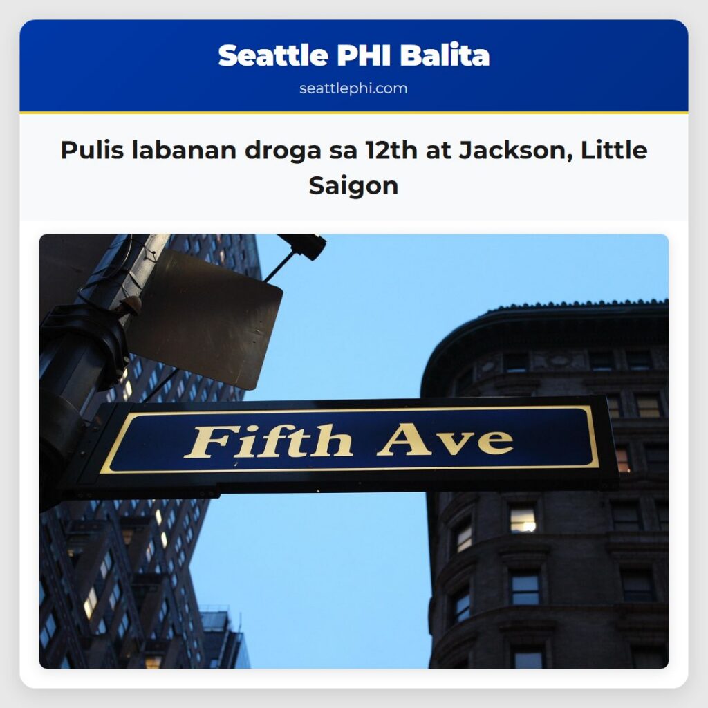 Pulis labanan droga sa 12th at Jackson, Little