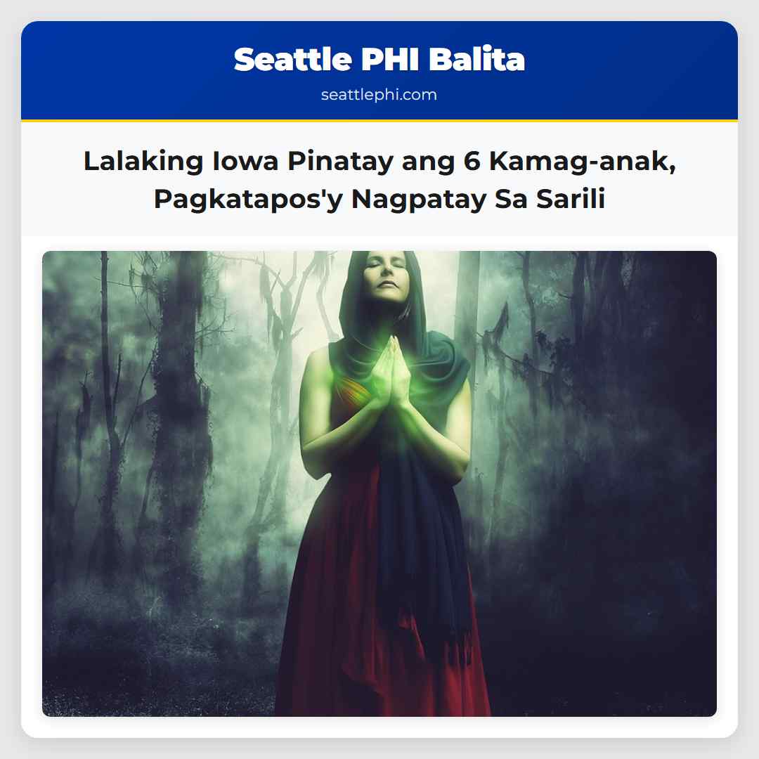 Lalaking Iowa Pinatay ang 6 Kamag-anak Pagkataposy Nagpatay Sa Sarili